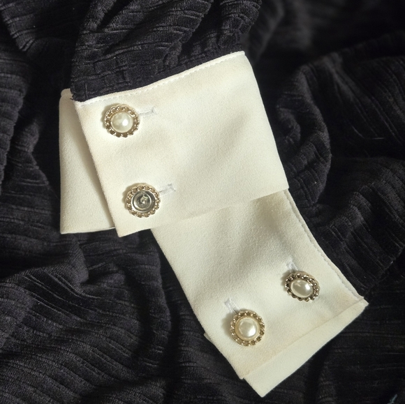 Karl Lagerfeld Velour Dress - Picture 8 of 8